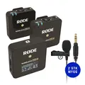 R&#248;de Wireless GO II + 2 Lavallier mic Pakke med 2 stk. R&#248;de Lavalier GO Mygg