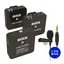 R&#248;de Wireless GO II + 2 Lavallier mic Pakke med 2 stk. R&#248;de Lavalier GO Mygg
