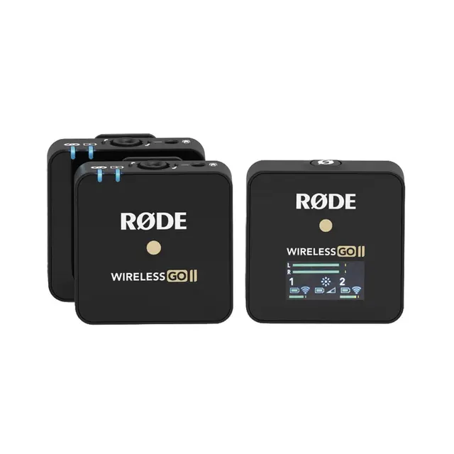 Røde Wireless GO II + 2 VideoMic NTG Pakke med 2 stk. Røde VideoMic NTG 