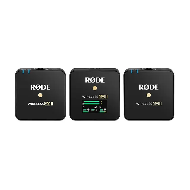 Røde Wireless GO II + 2 VideoMic NTG Pakke med 2 stk. Røde VideoMic NTG 