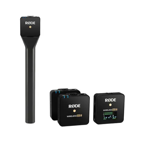 R&#248;de Wireless GO (3rd Gen) Med R&#248;de Interview GO