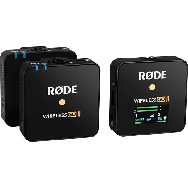 Røde Wireless GO (3rd Gen) Med Røde Interview GO 