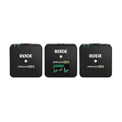 R&#248;de Wireless GO II Tr&#229;dl&#248;st mikrofonsett. 2 sendere.