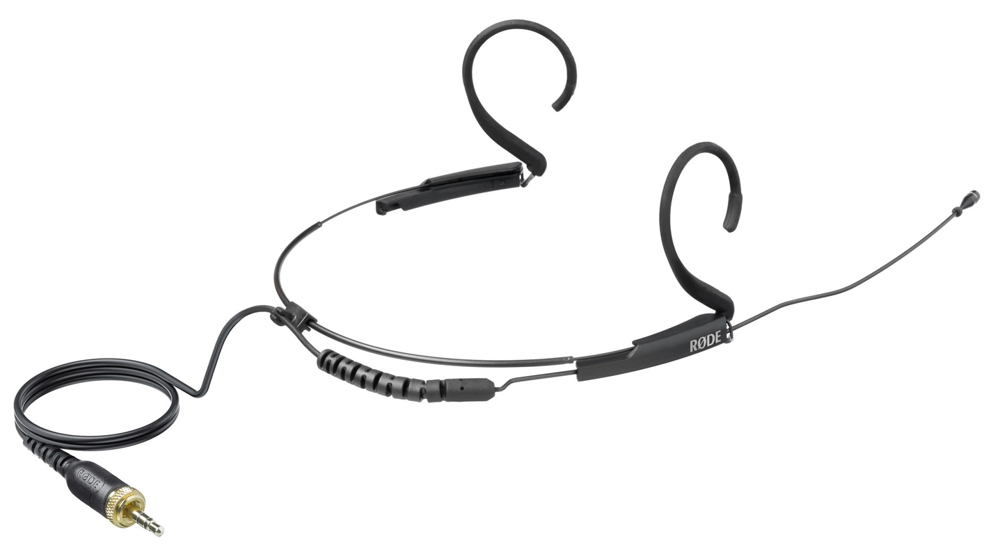 Røde HS2-PS Large Sort Headset Passer til Røde Filmmaker og Newsshooter