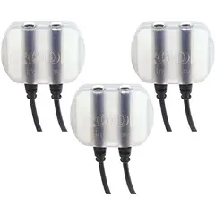 R&#248;de invisiLav 3-pack Feste og vindhette Diskre Lavalier/myggmikrofon montering