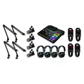 R&#248;de R&#248;decaster Pro II Basic Bundle 4 4x PodMic, 4x HP3500, 4x PSA1, 4x 2m XLR