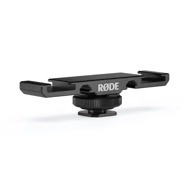 Røde DCS-1 Dual Cold Shoe Mount Dobbel blitssko monteringsskinne 