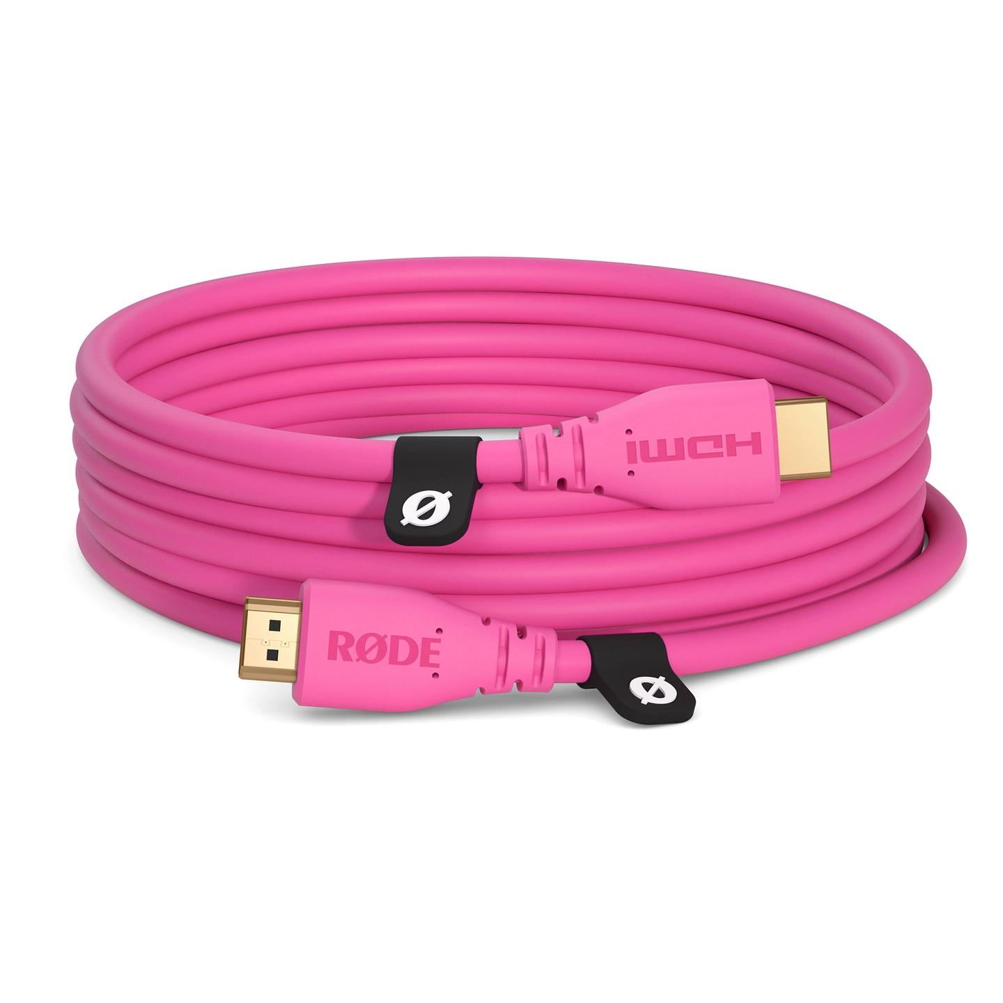 Røde HDMI-Kabel 3m Pink 3m