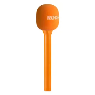 R&#248;de Interview GO - Orange Handheld Adaptor For Wireless GO