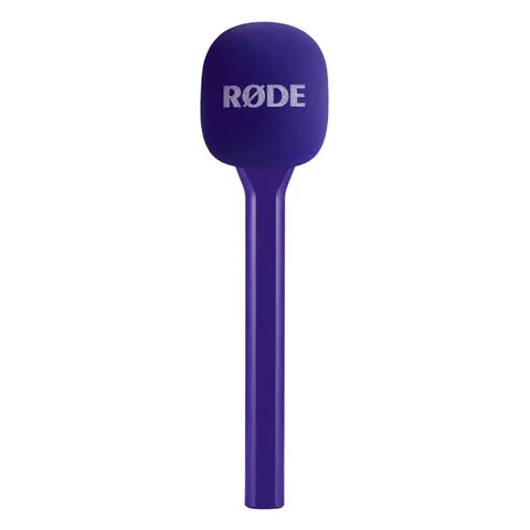 R&#248;de Interview GO - Purple Handheld Adaptor For Wireless GO
