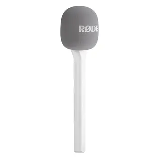 R&#248;de Interview GO - White Handheld Adaptor For Wireless GO