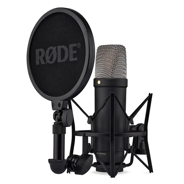 Røde NT1 5th Generation Black USB-C-XLR Mikrofon med DSP Unify 