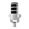 R&#248;de PodMic White XLR Dynamic Podcasting Microphone