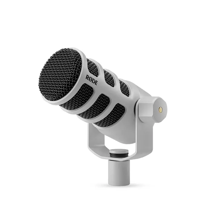 Røde PodMic White XLR Dynamic Podcasting Microphone 