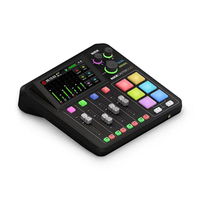 Røde Rødecaster Duo m/NTH-100 Podcaststudio og hodetelefoner 