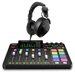 RødeCaster Pro II Podcast Studio Med NTH-100 Pro Over-Ear Headphones