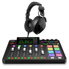 RødeCaster Pro II Podcast Studio Med NTH-100 Pro Over-Ear Headphones