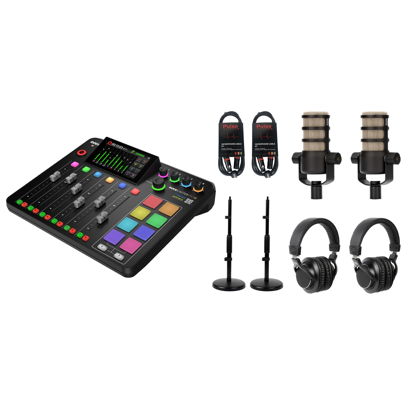 Røde Rødecaster Pro II Podcast Bundle 2