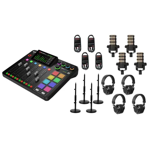 Røde RødeCaster Pro II Podcast Bundle 4