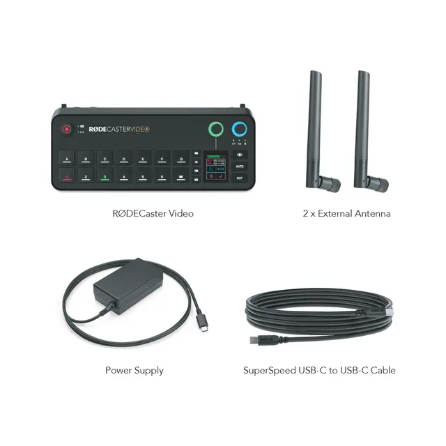 Røde RødeCaster Video Med 2 stk. Wireless ME TX 