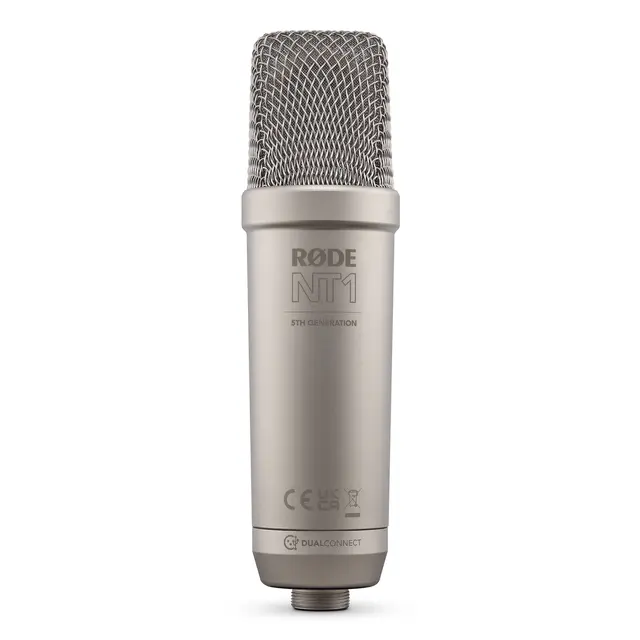 Røde NT1 5th Generation Silver USB-C-XLR Mikrofon med DSP Unify 