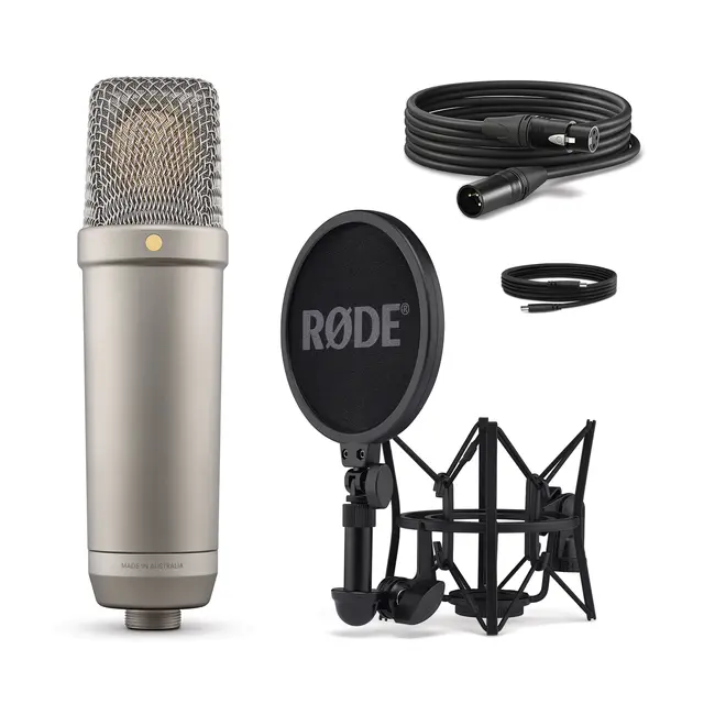 Røde NT1 5th Generation Silver USB-C-XLR Mikrofon med DSP Unify 