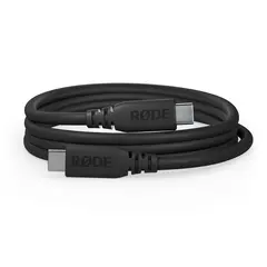 R&#248;de SC27 SuperSpeed USB-C to USB-C 2m 2m. Black