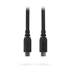R&#248;de SC27 SuperSpeed USB-C to USB-C 2m 2m. Black