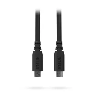 R&#248;de SC27 SuperSpeed USB-C to USB-C 2m 2m. Black