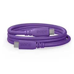 R&#248;de SC27PU SuperSpeed USB-C to USB-C 2m 2m. Purple