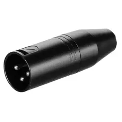 R&#248;de VXLR adapter MiniJack Hun til XLR Han
