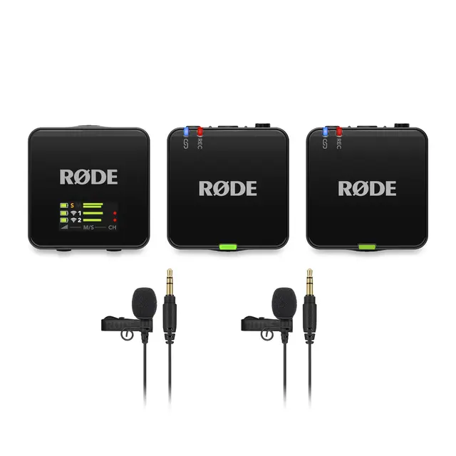 Røde Wireless GO (3rd Gen) Med 2 stk Lavalier GO 
