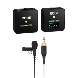 Røde Wireless GO II Single KIT + Røde RØDELink LAV Mini Microphone