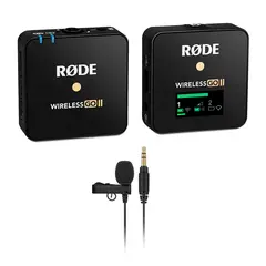 Røde Wireless GO II Single KIT + Røde Lavalier GO Mygg