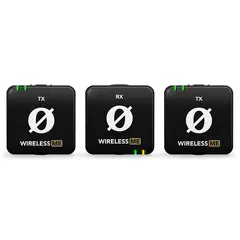 R&#248;de Wireless ME Dual To sendere og en mottaker