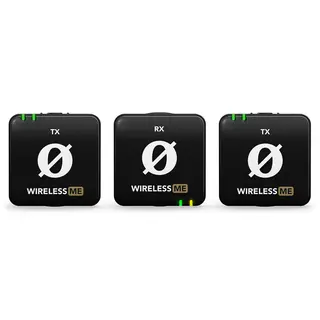 R&#248;de Wireless ME Dual To sendere og en mottaker