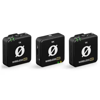 R&#248;de Wireless ME Dual To sendere og en mottaker