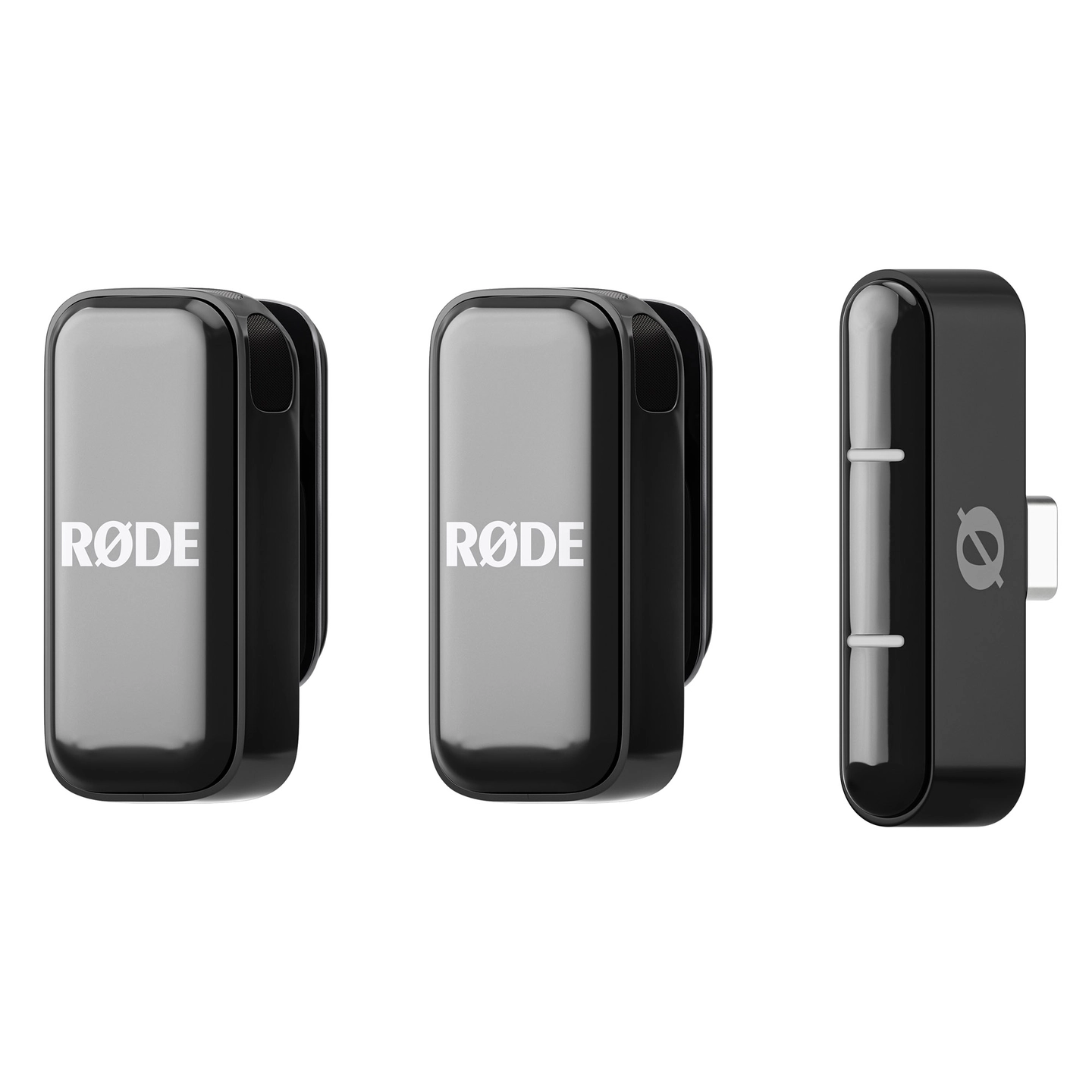 Røde Wireless Micro USB-C Black Ultrakompakt trådløst mikrofonsystem