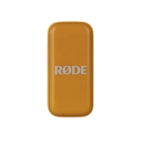 R&#248;de Wireless Micro USB-C Orange Ultrakompakt tr&#229;dl&#248;st mikrofonsystem