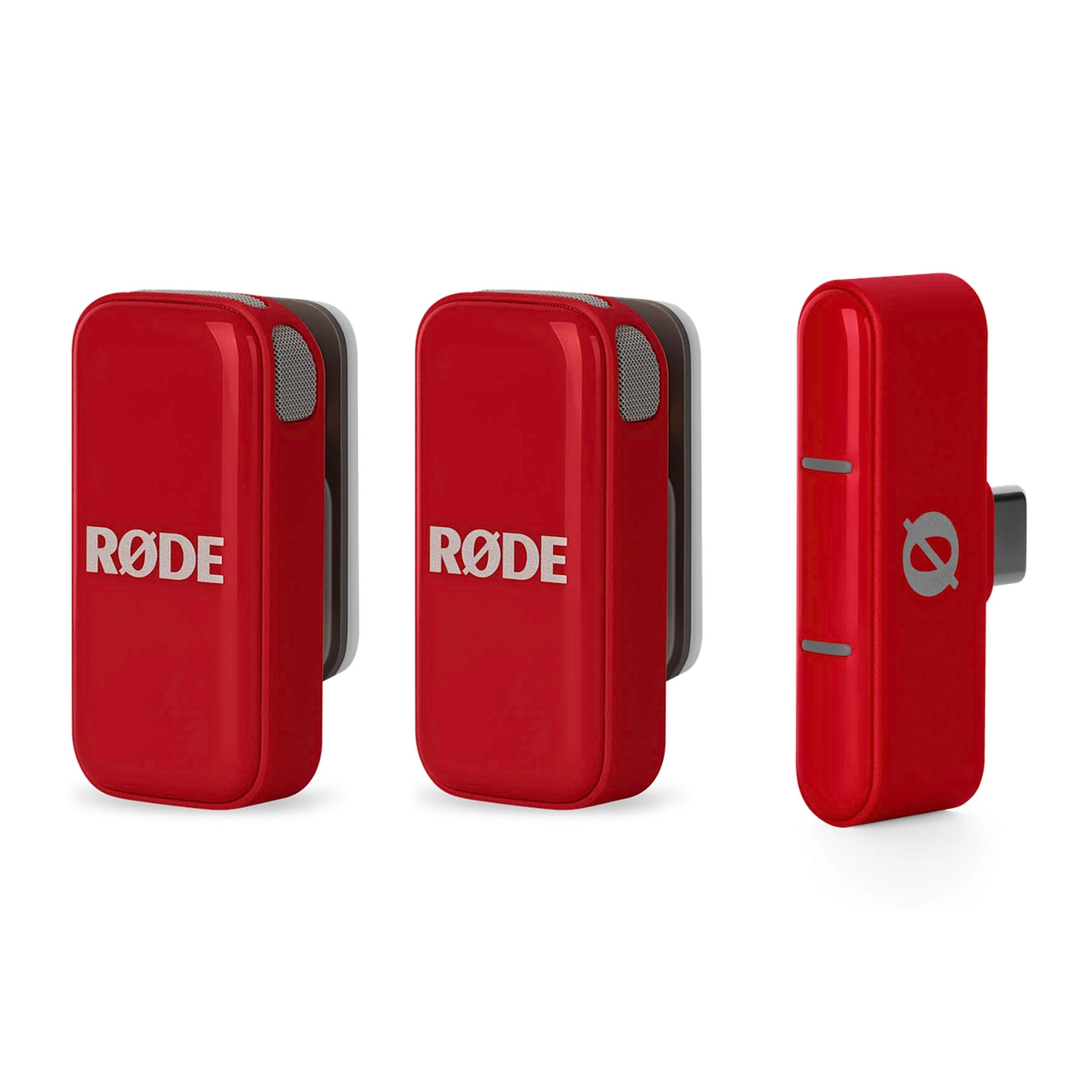 Røde Wireless Micro USB-C Red Ultrakompakt trådløst mikrofonsystem