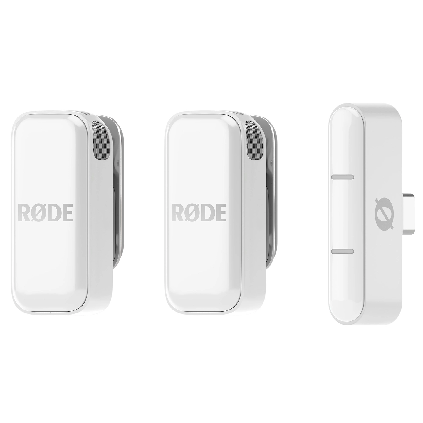 Røde Wireless Micro USB-C White Ultrakompakt trådløst mikrofonsystem