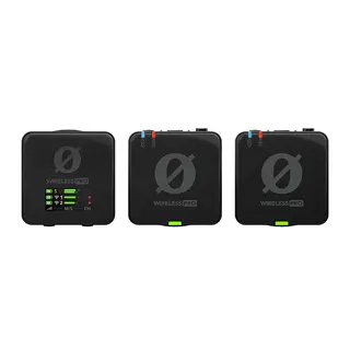 R&#248;de Wireless Pro Tr&#229;dl&#248;st mikrofonsystem. 2 x TX/1 x RX