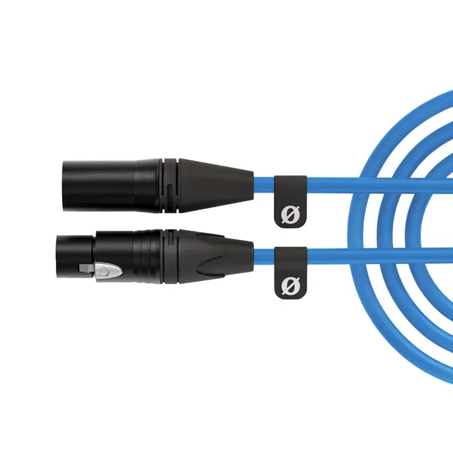 Røde XLR Cable Blue 3 m Blå XLR-kabel. 3 meter 