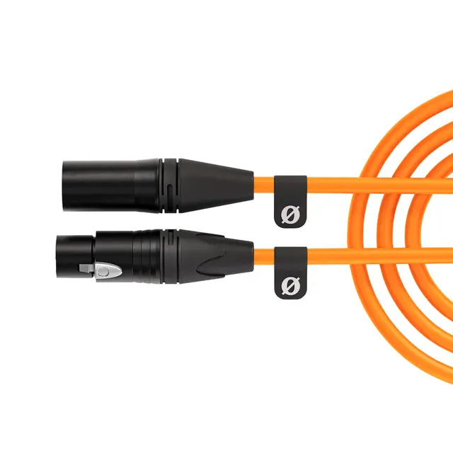 Røde XLR Cable Orange 3 m Oransje XLR-kabel. 3 meter 
