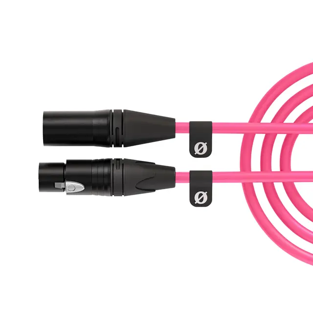 Røde XLR Cable Pink 3 m Rosa XLR-kabel. 3 meter 