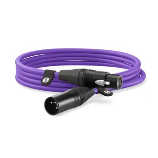 Røde XLR Cable Purple 3 m Lilla XLR-kabel. 3 meter