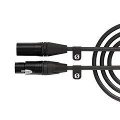 R&#248;de XLR Cable Black 3 m Sort XLR-kabel. 3 meter