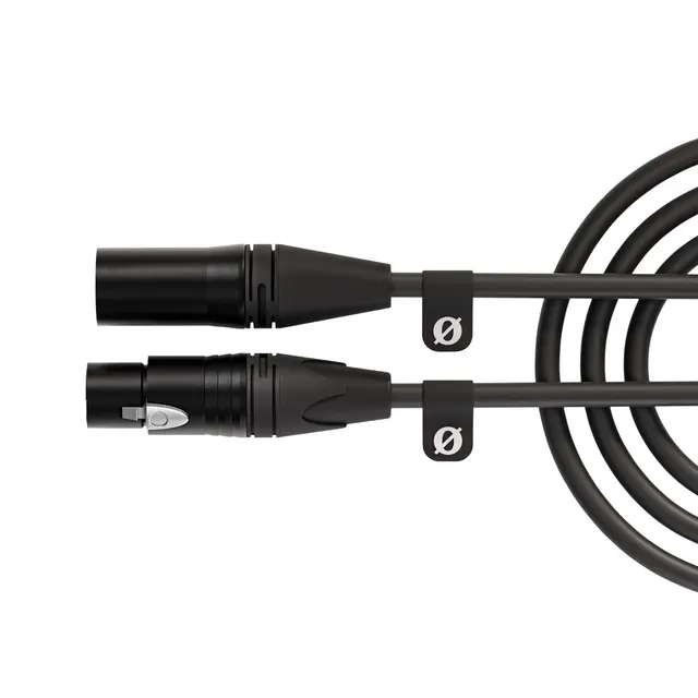 Røde XLR Cable Black 3 m Sort XLR-kabel. 3 meter 