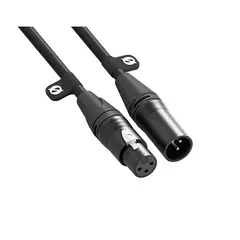 R&#248;de XLR Cable Black 6 m Sort XLR-kabel. 6 meter