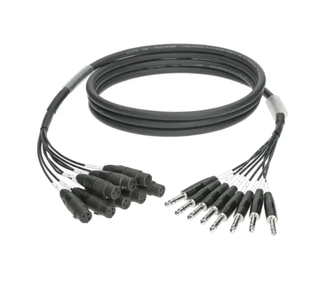 Klotz S08FP 8-CH Loom 8x XLR F - 8x Jack 9m 
